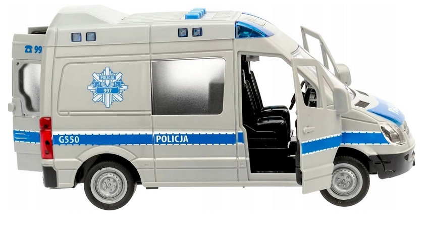 POLICJA BUS ŚWIATŁO DŹWIĘK 6651