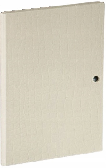 Teczka Zatrzask Kroko Biała