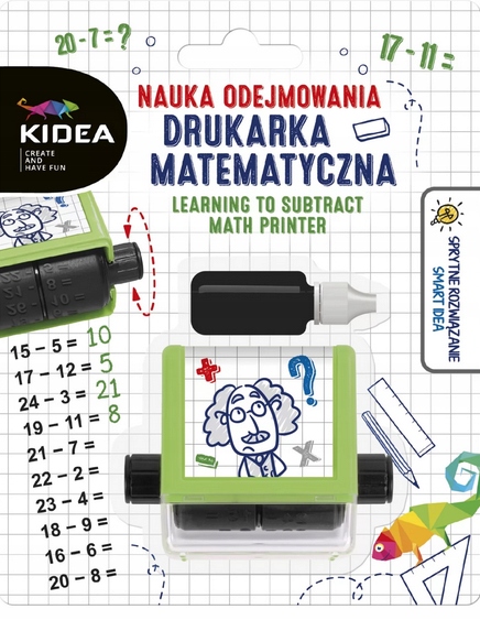 NAUKA ODEJMOWANIA DRUKARKA MATEMATYCZNA 4493