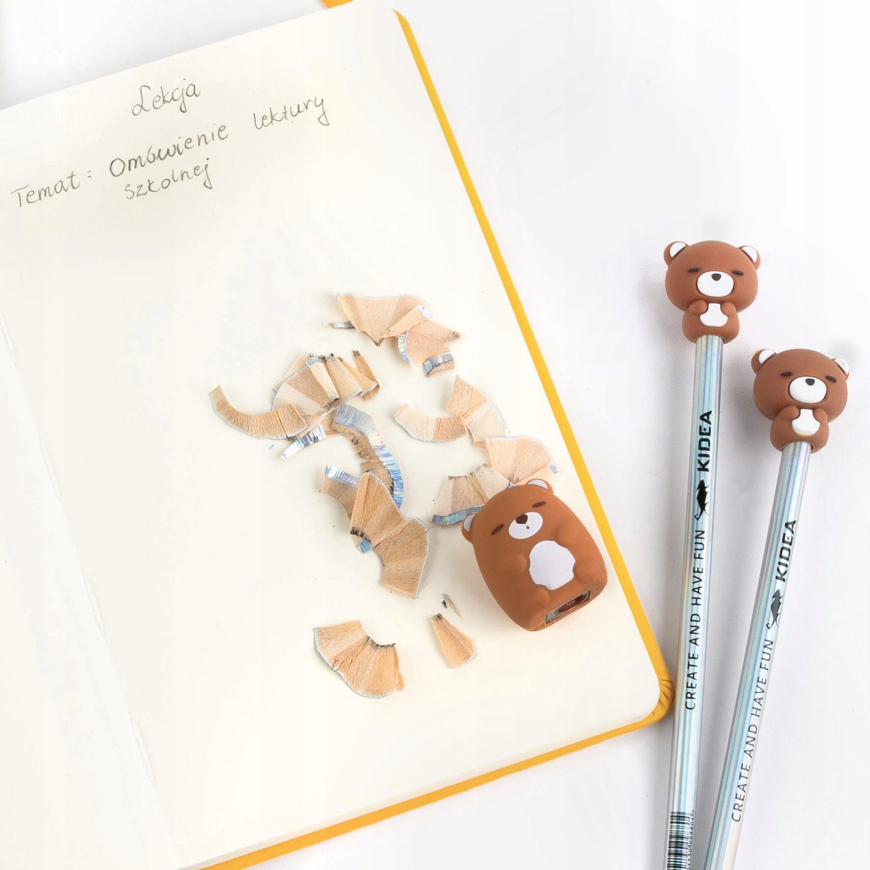 MISIE TEMPERÓWKA Z OŁÓWKAMI 3 SZT. KIDEA 0255