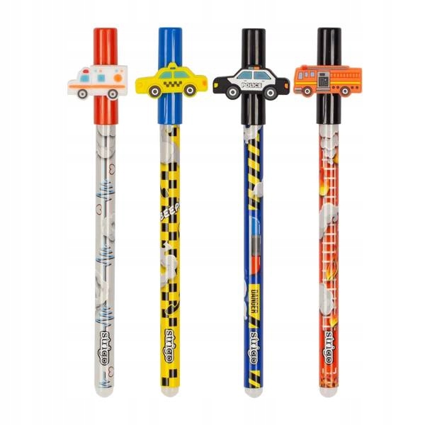 DŁUGOPIS WYMAZYWALNY ZE SKUWKĄ POJAZD A'36 7497