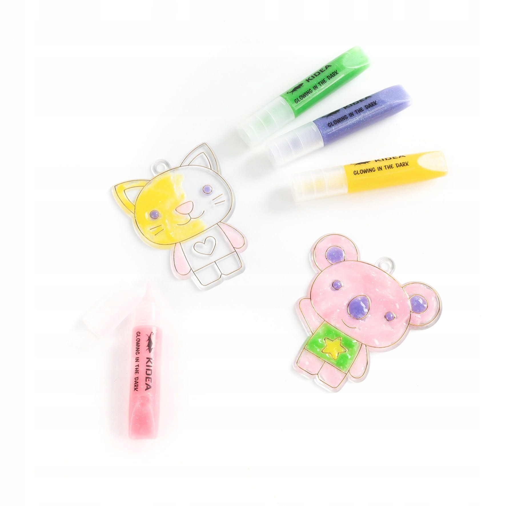 ZESTAW ZAWIESZEK MISIE ŚWIECĄCYCH W CIEMNOŚCI 0378