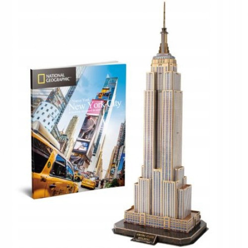 PUZZLE 3D NATIONAL GEO- EMPPIRE STATE BUILDING 977