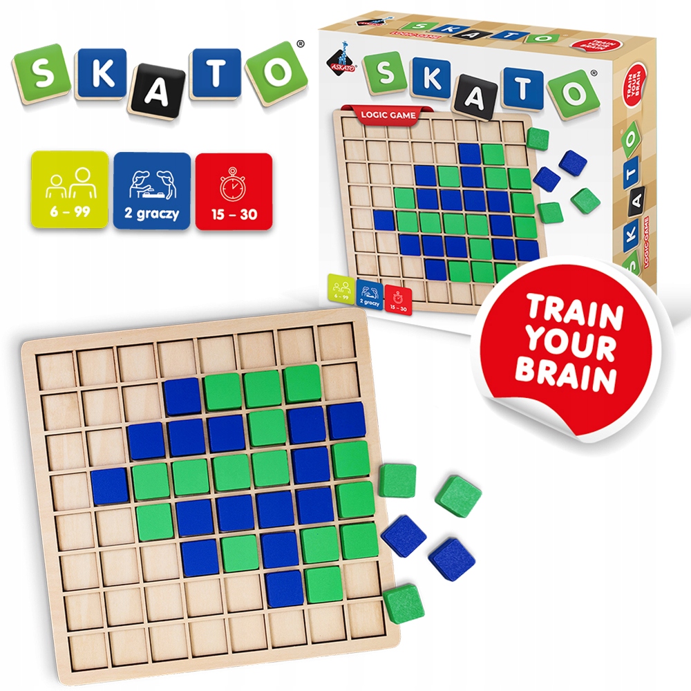 DREWNIANA GRA SKATO 3585