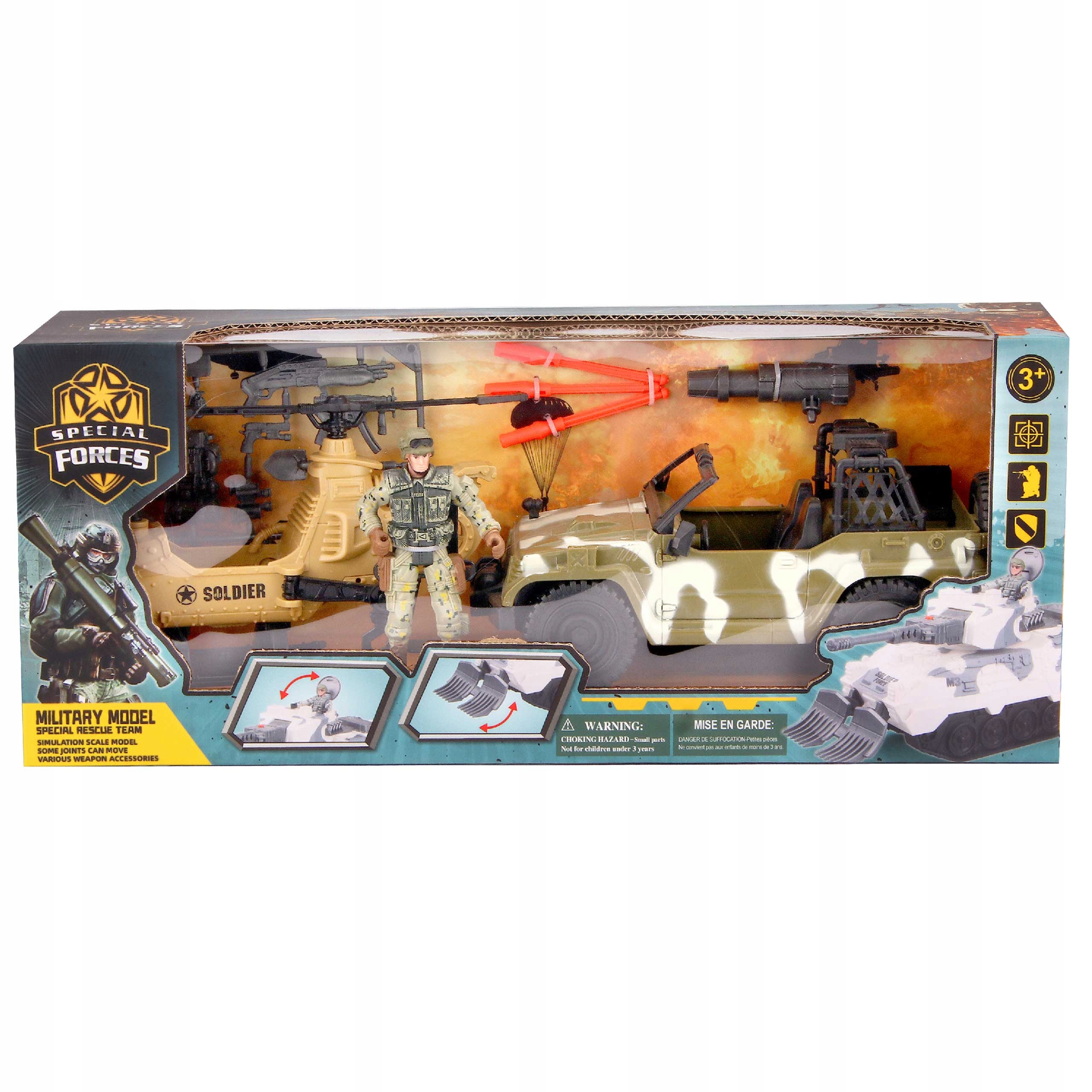 Zestaw wojskowy window box 8260