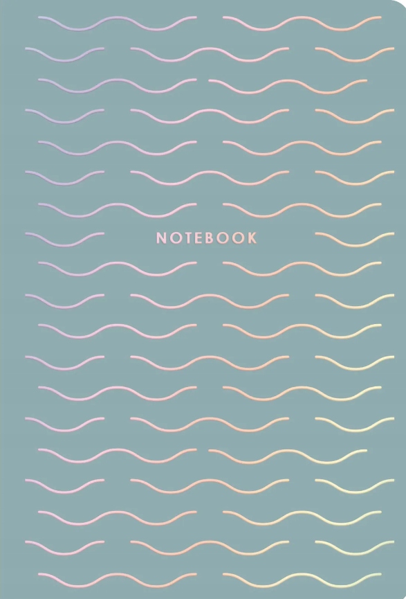 BRULION A5/80K KRATA KREMOWY PAPIER WAVES&DOTS