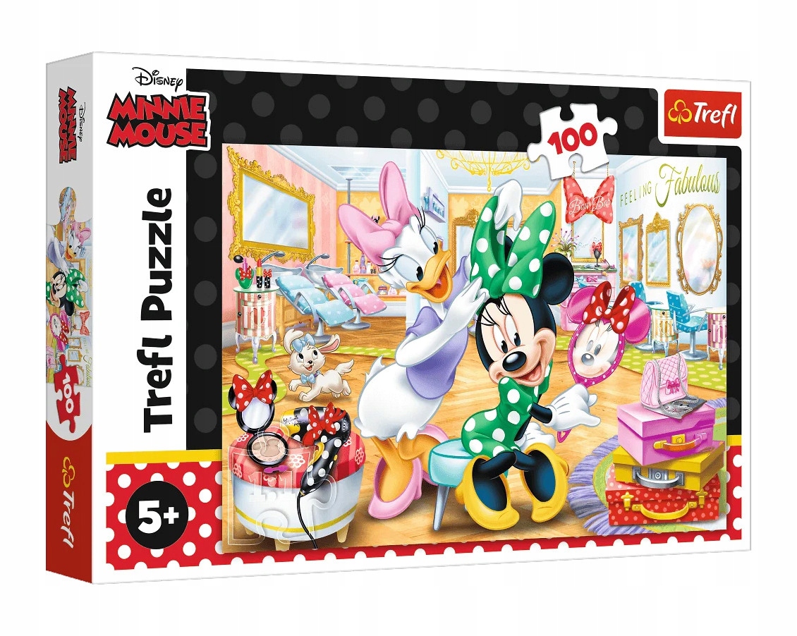 Puzzle 100 Minnie W Salonie Kosmetycznym 16387