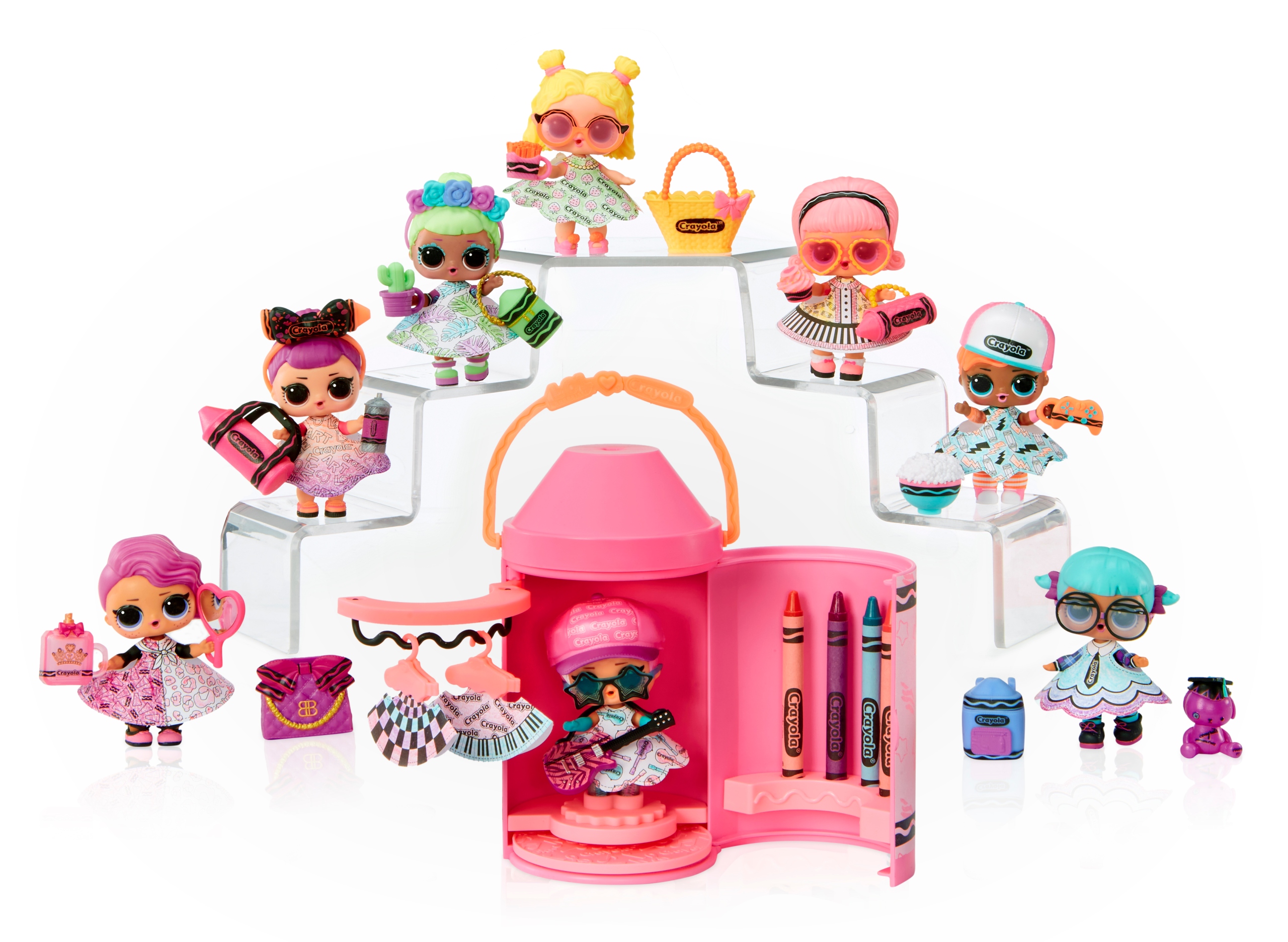 Loves CRAYOLA Studio z lalką