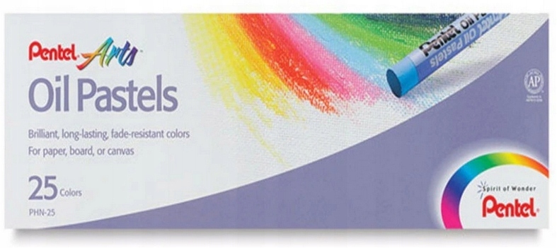 PASTELE OLEJNE 25KOL. PENTEL PHN-25 A'12 3597