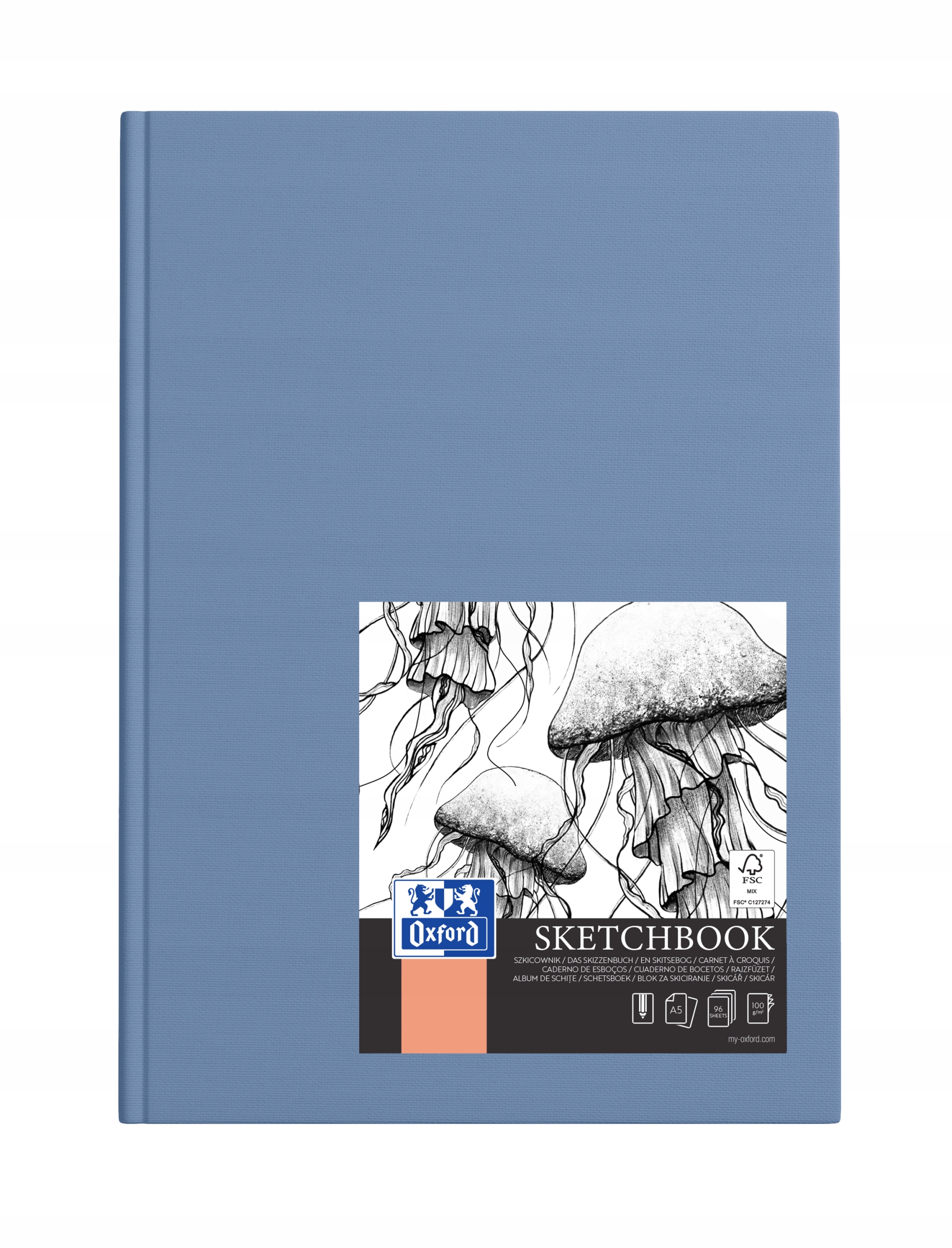 SZKICOWNIK A5/96K OXF ART SZYTY MIX 400180721 A'5