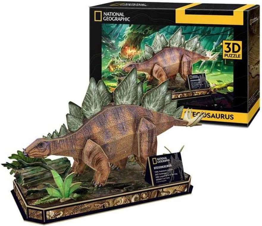 PUZZLE 3D NATIONAL GEOGRAPHIC TRICERATOPS 0526