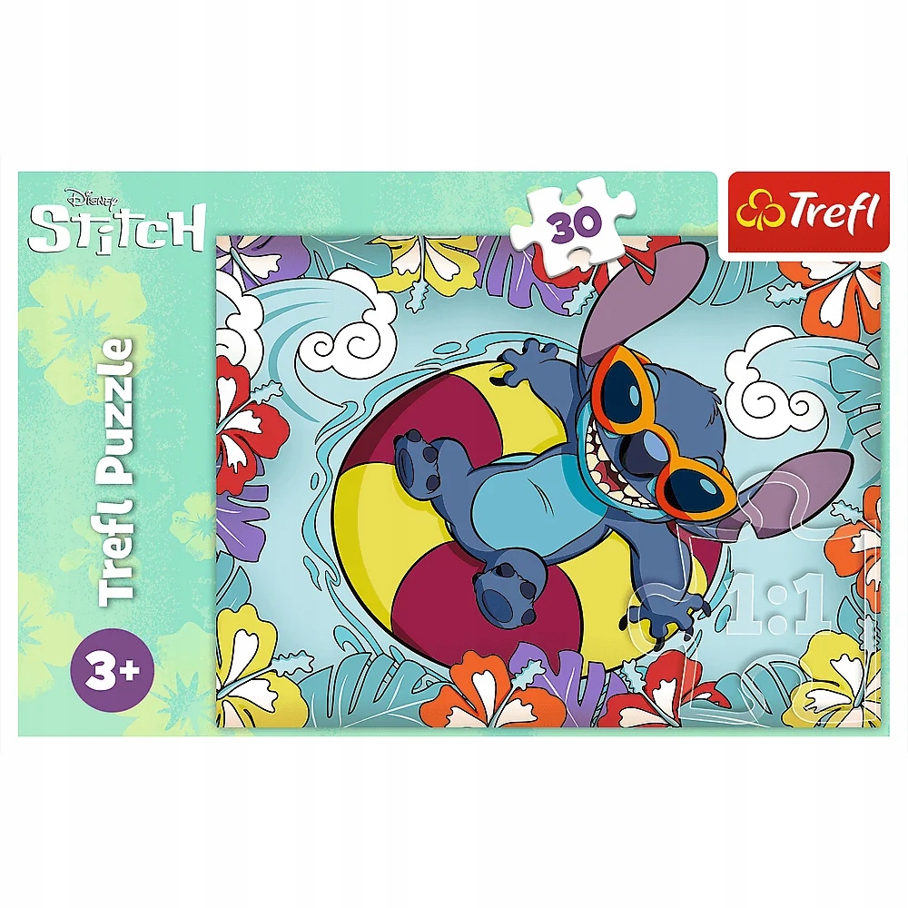 PUZZLE 30 LILO I STITCH NA WAKACJACH 18305