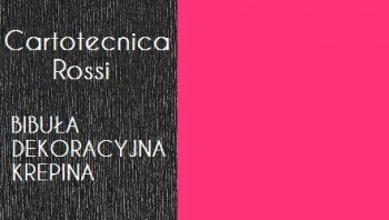 KREPINA DEKORACYJNA RÓŻ JASKRAWY 551 5102