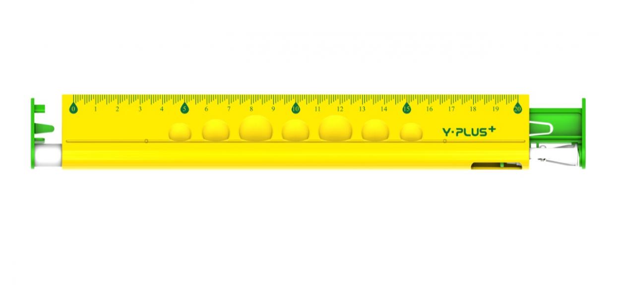 LINIJKA WIELOFUNK.20CM LIN/OŁÓW/TEMP.7206