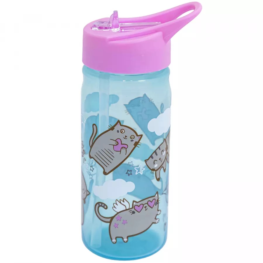 Bidon z rurką AQUA PURE MEOW 3352