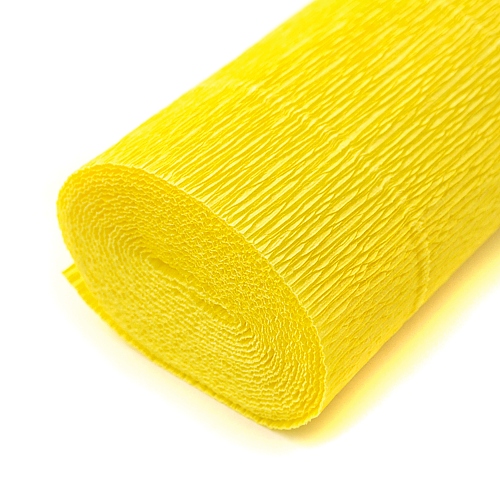 KREPINA DEKORACYJNA ŻÓŁTY 575 7502