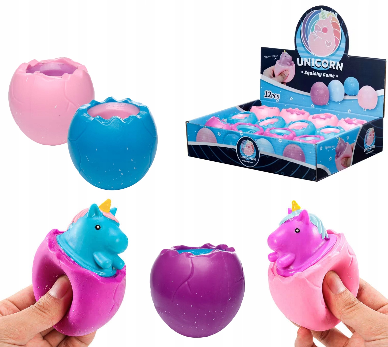 GNIOTEK JEDNOROZEC W JAJKU 8525 A'12