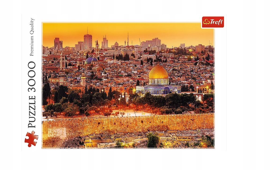 Puzzle 3000 Dachy Jerozolimy 33032