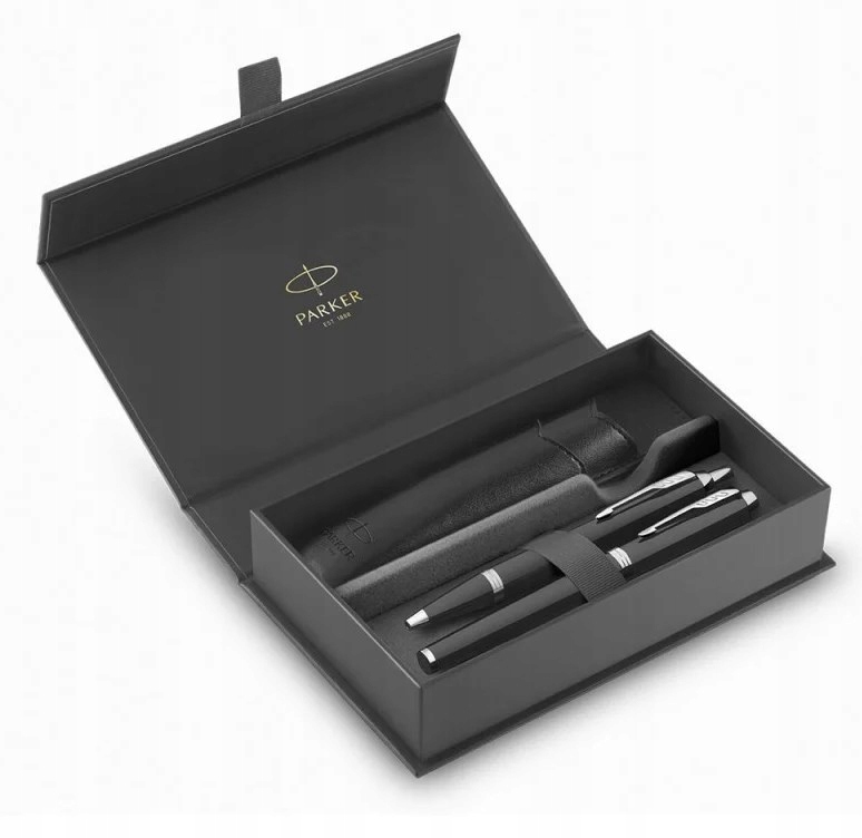PIÓRO+DŁUGOPIS PARKER IM CZARNE W PUDEŁKU 2214457
