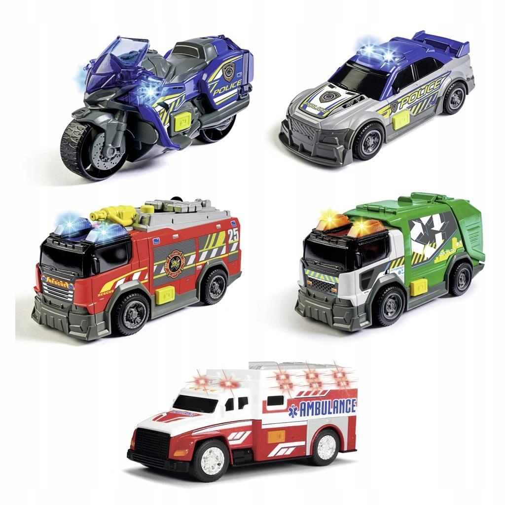 MIX MAŁYCH POJAZDÓW 5 RODZ A.S. 6281