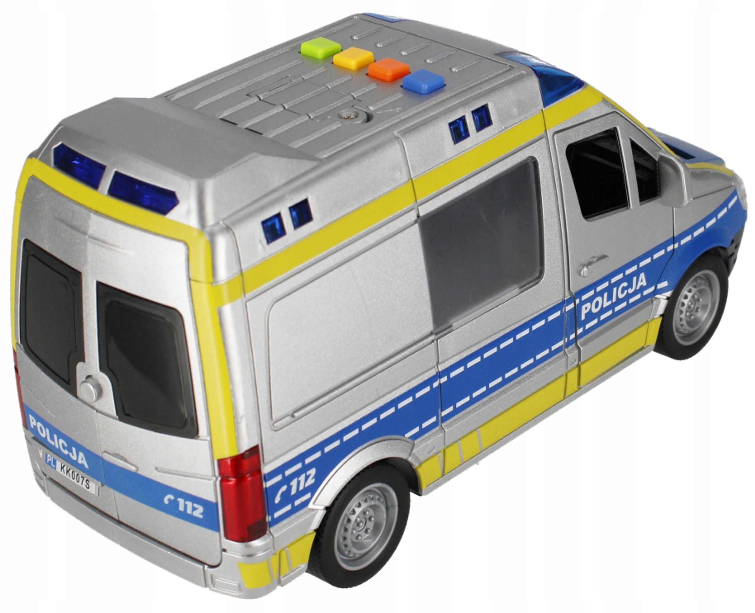 AUTO POLICJA B/O 27X17X12 MOJE MIASTO PLPL MC 1868