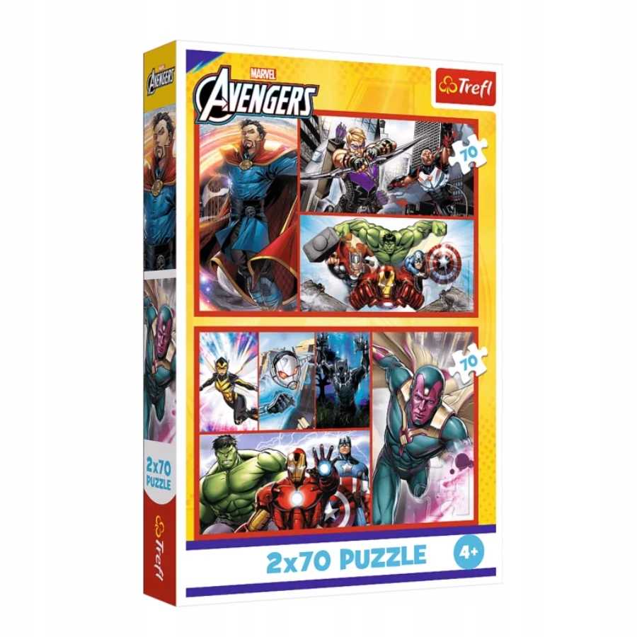 Puzzle 2X70 Zostań Bohaterem Avengers 34439