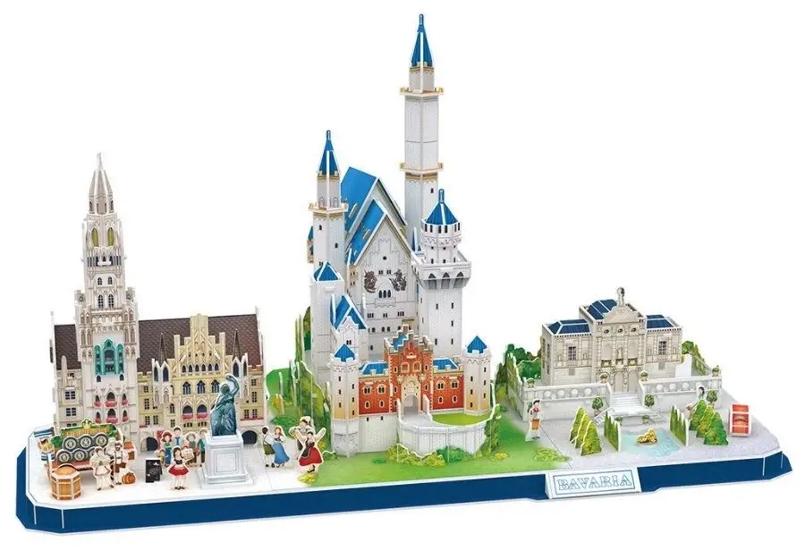 PUZZLE 3D CITY LINE BAVARIA 2675