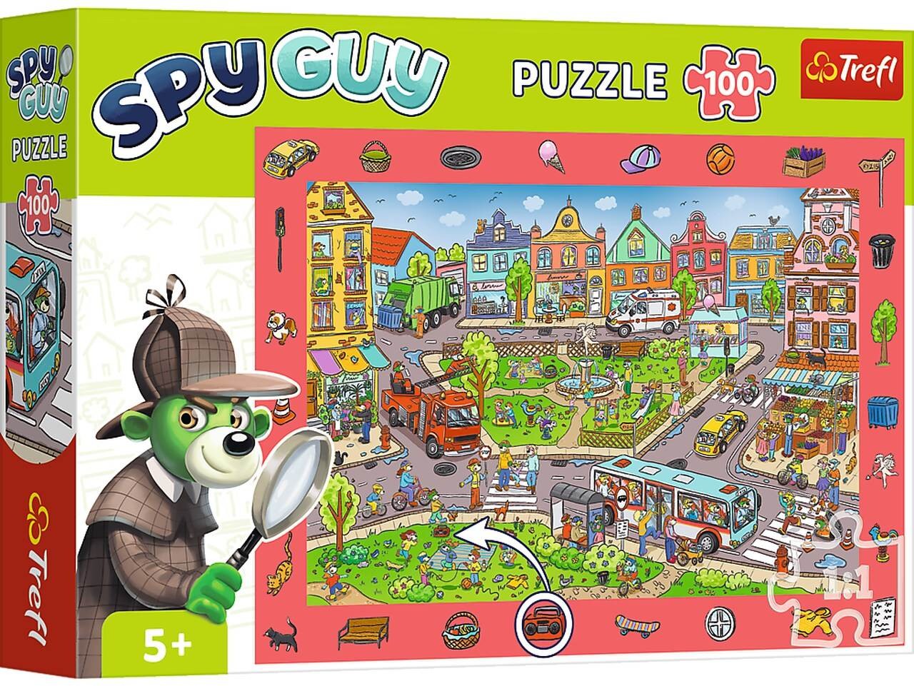 PUZZLE 100 OBSERWACYJNE SPY GUY MIASTO 15590