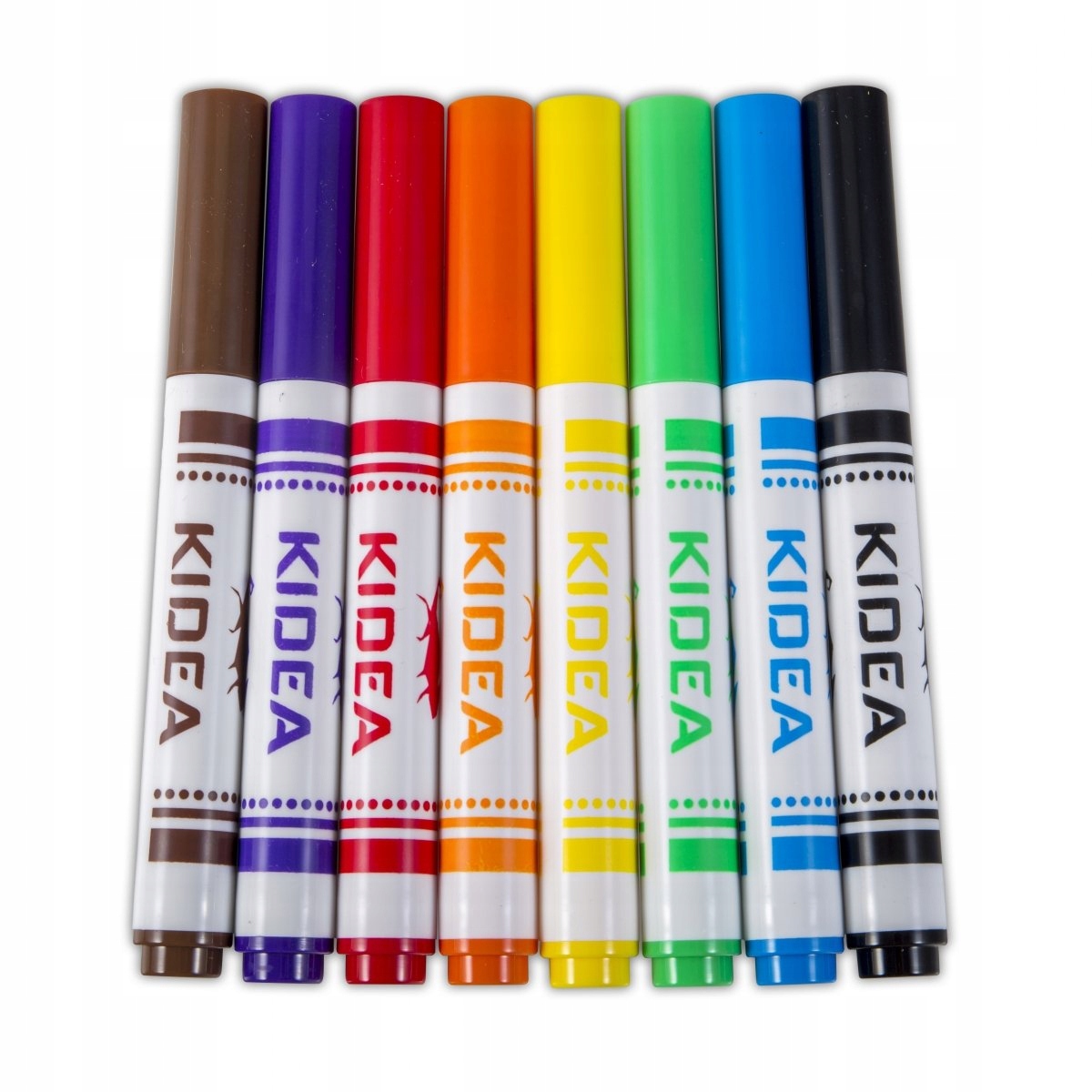 FLAMASTRY ZE STOŻ. KOŃCÓWKĄ JUMBO 8 KOL. 8097