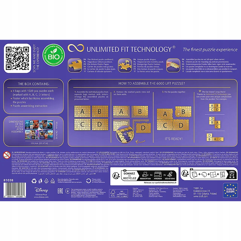 PUZZLE 6000 EPIC ANIMATION GALLERY 81038