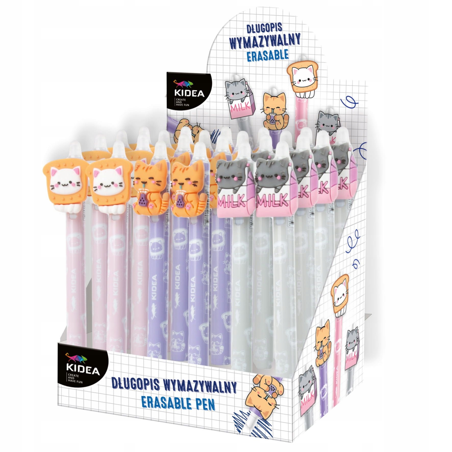 /{Długopis Wymazywalny Automatyczny Z Figurką D Ki