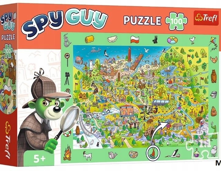 PUZZLE 100 OBSERWACYJNA SPY GUY 15596