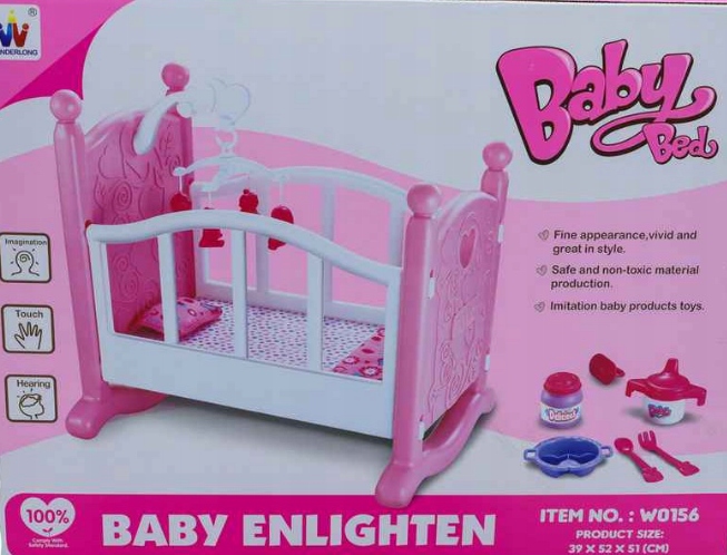 ŁÓŻECZKO DLA LALKI 3453