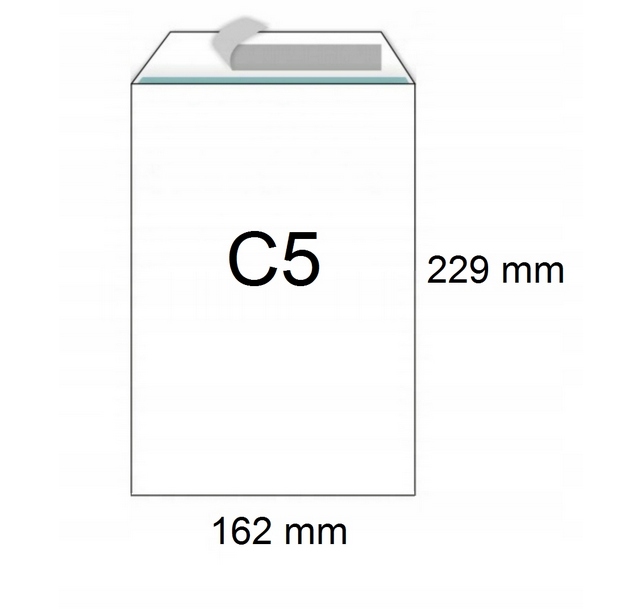 KOPERTA C5 HK BIAŁA PASEK ASTRA (25)