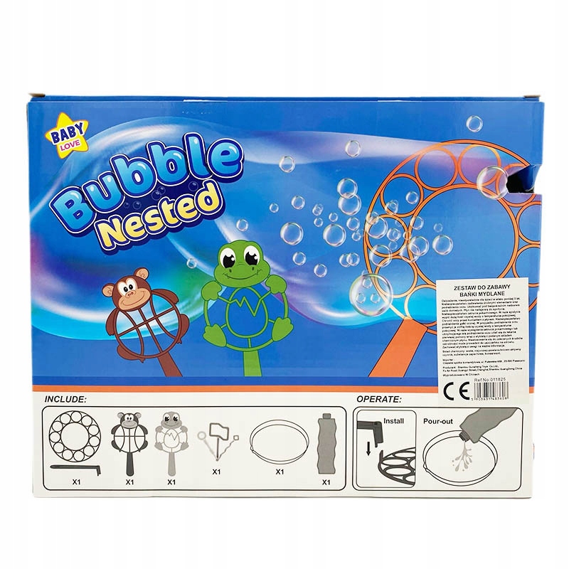 Zestaw do baniek color box 28x5x22cm 3608