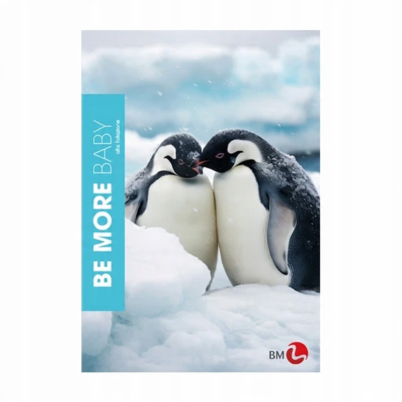 BE MORE ZESZYT A4 BABY KRATKA 96 STRONY 100 G.