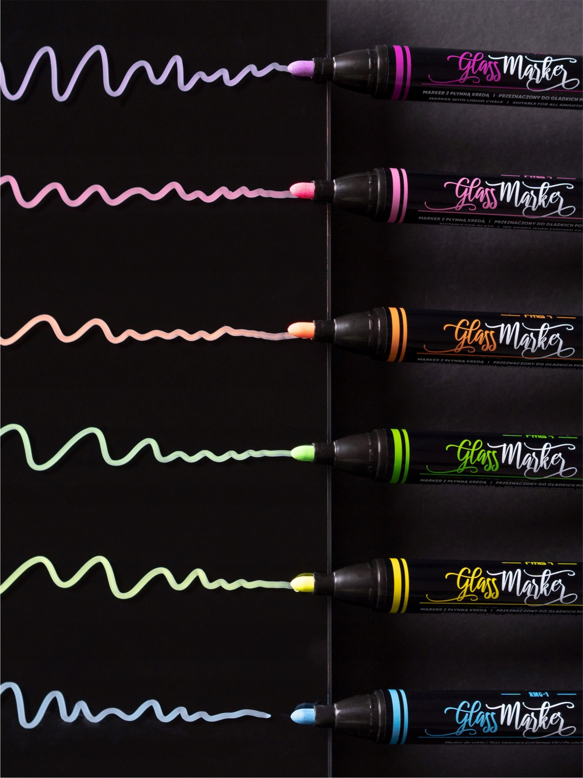 MARKER DO SZKŁA RMG-1 G/ZÓŁTY 7218 A'12