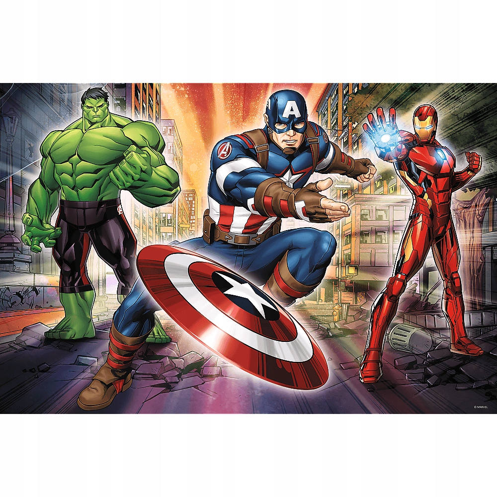 PUZZLE 24 MAXI W ŚWIECIE AVENGERSÓW 14321
