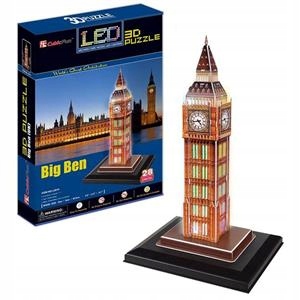 PUZZLE 3D LED ZEGAR BIG BEN 28 EL 5010