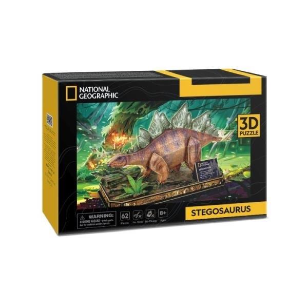 PUZZLE 3D NATIONAL GEOGRAPHIC STEGOZAUR 0541