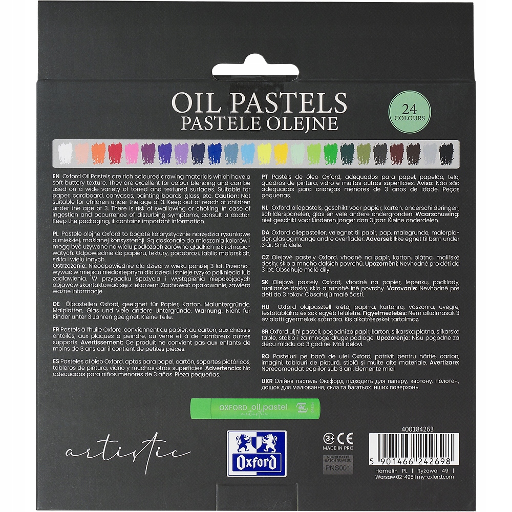 PASTELE OLEJNE OXF ART 24SZT 400184263