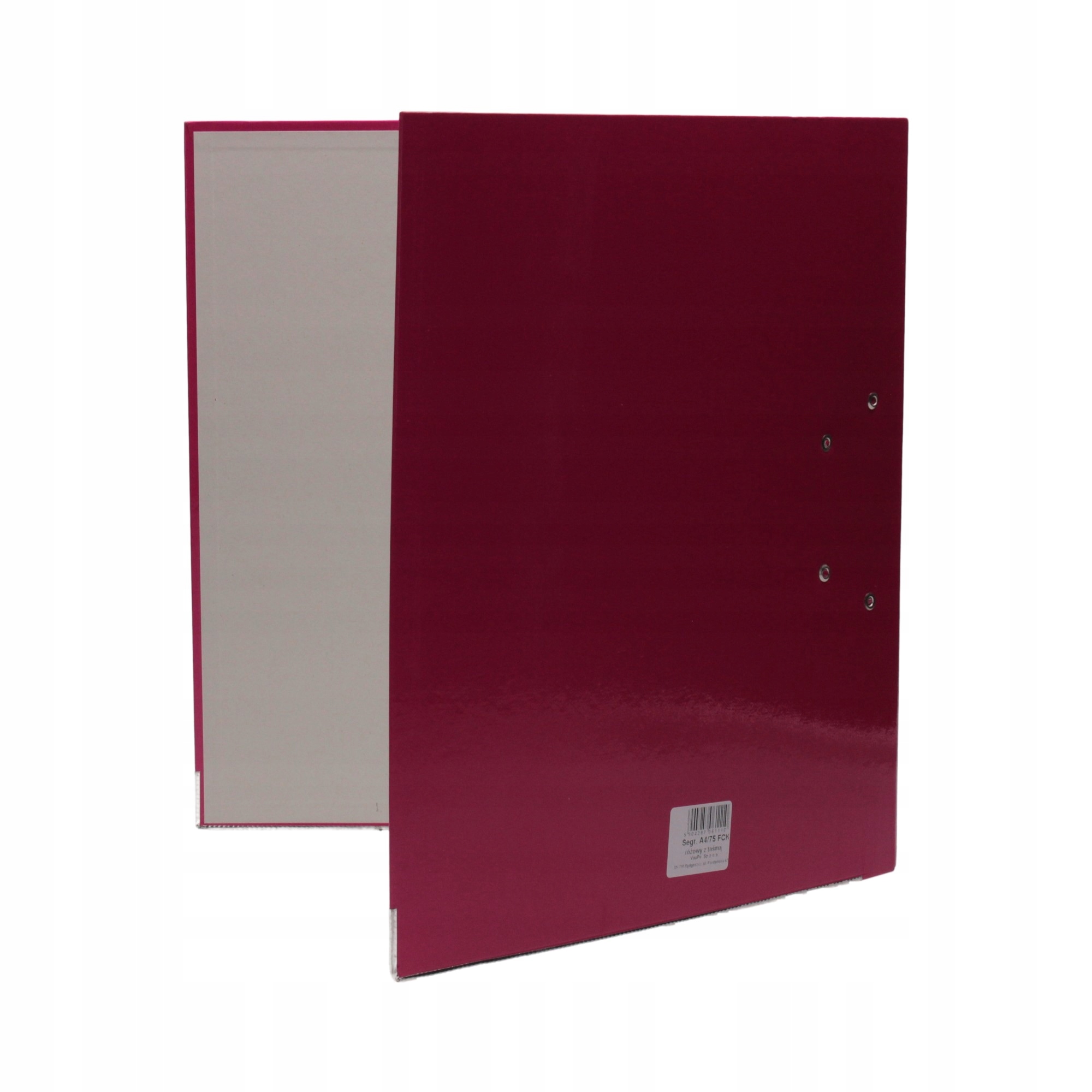 Segregator Fck A4/7Cm Różowy Z Taśmą A"25 1110