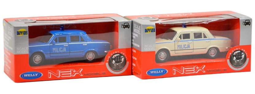 FIAT 125P MILICJA 0031