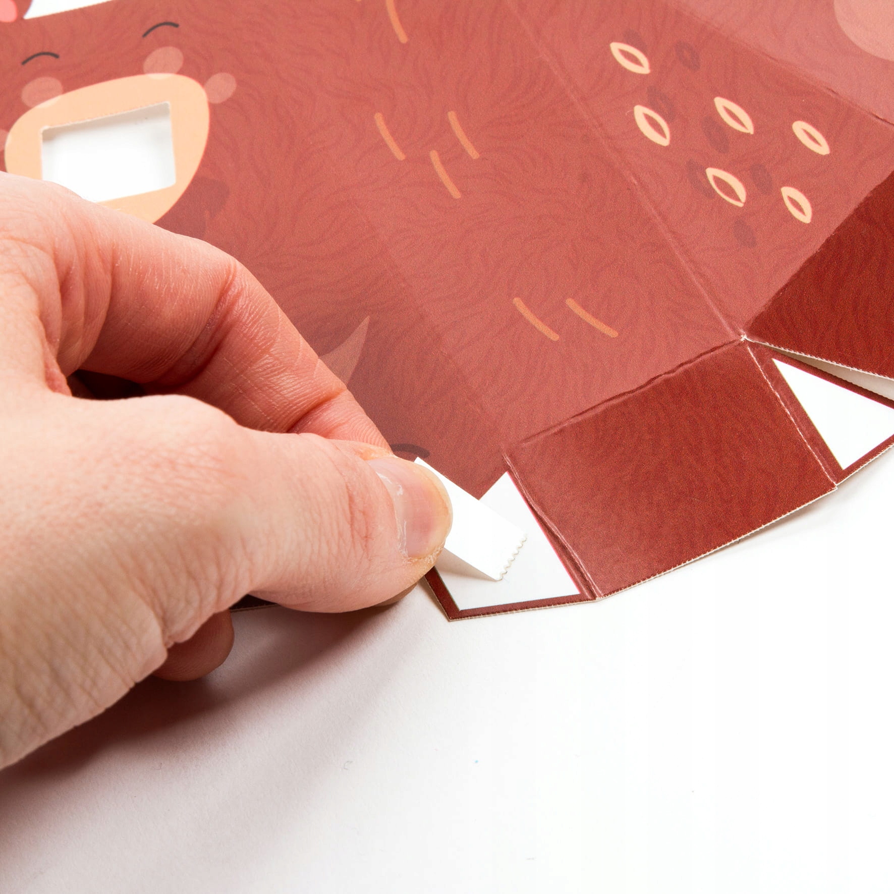 FIGURKI 3D Z NAKLEJKAMI ZOO KIDEA 4536