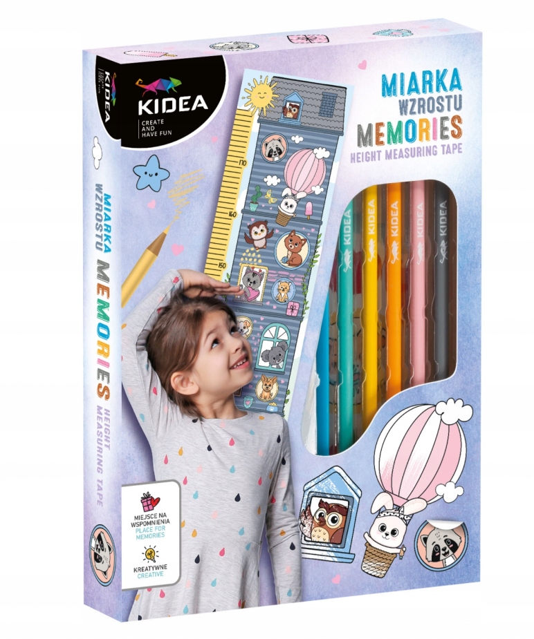 KREATYWNA MIARKA WZROSTU MEMORIES KIDEA 0187