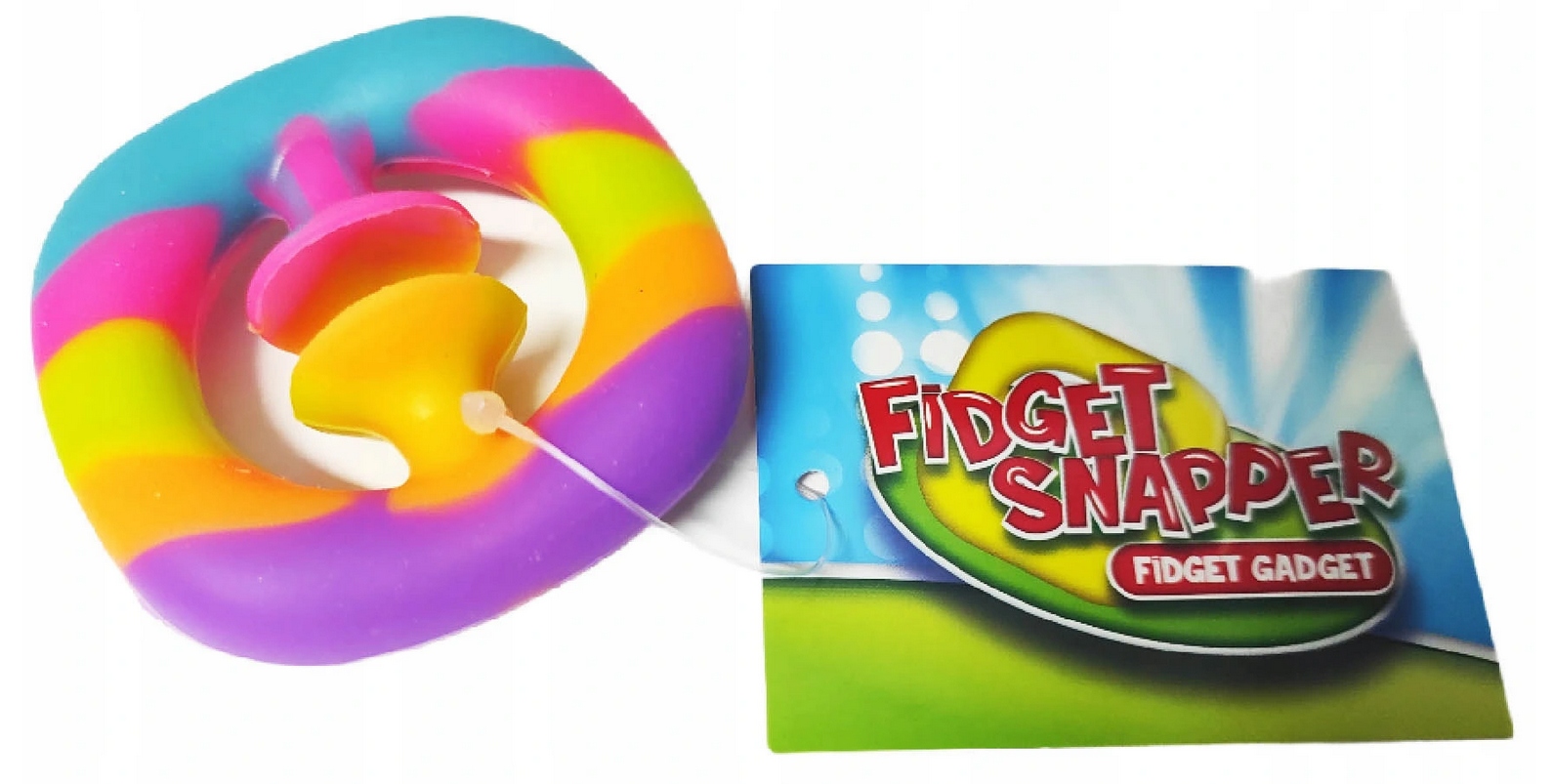 GNIOTEK DO RĘKI TĘCZOWY A'36 6X6CM