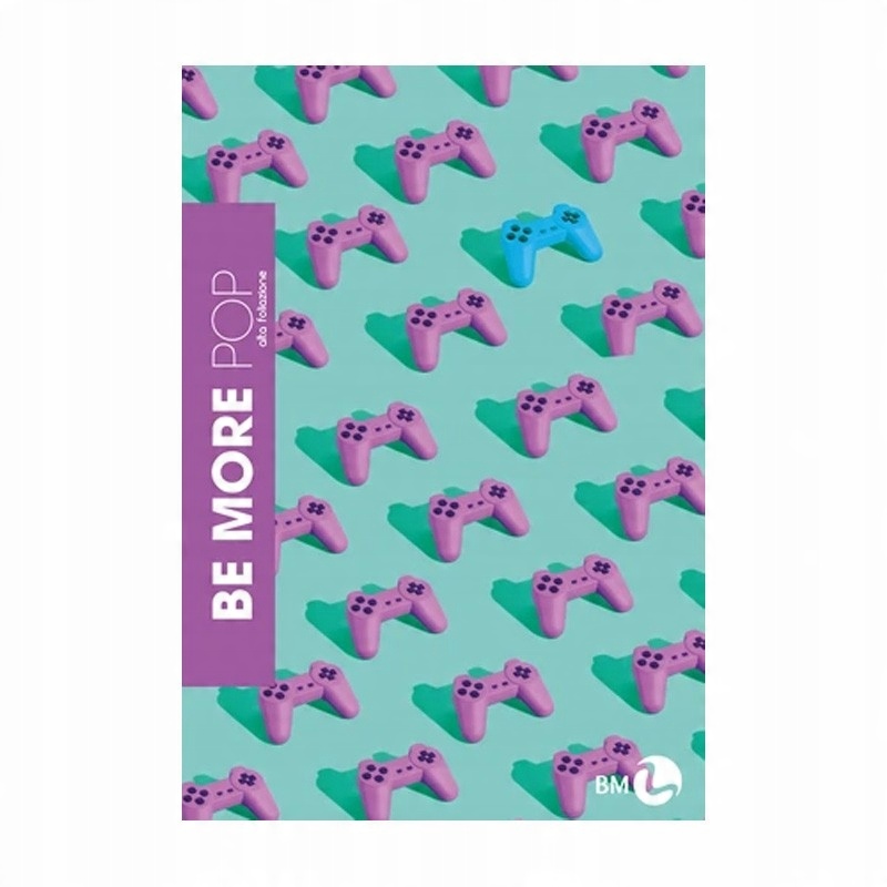 BE MORE ZESZYT A4 POP KRATKA 96 STRON 100 G.