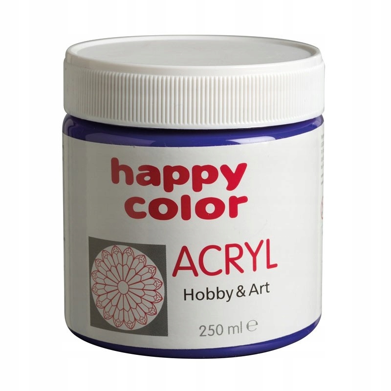 FARBA AKRYLOWA 250 ML GRANATOWY HAPPY COLOR 6685