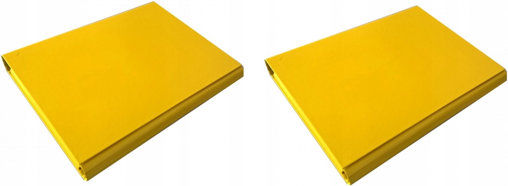 Teczka Skrz. Z Rzepem A4 4Cm Żółta