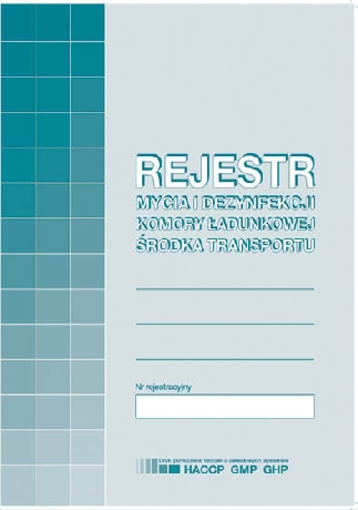 REJ. MYCIA I DEZ.KOM.ŁADUN.ŚR.TRANSP. H-91-3